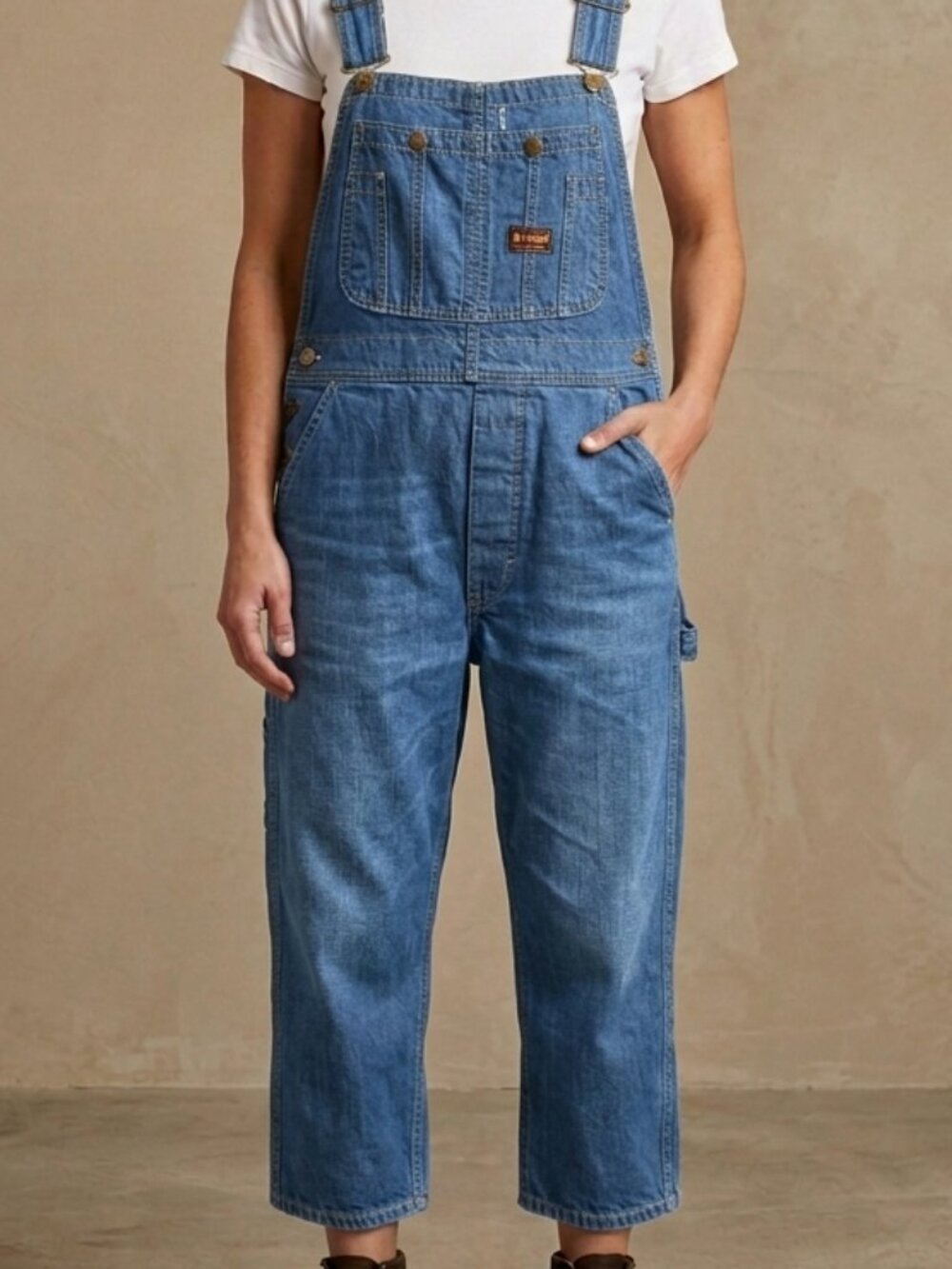 Big Smith Sanforized Union Made Vintage Workwear Denim Overalls Unisex 32 - Picture 14 of 14
